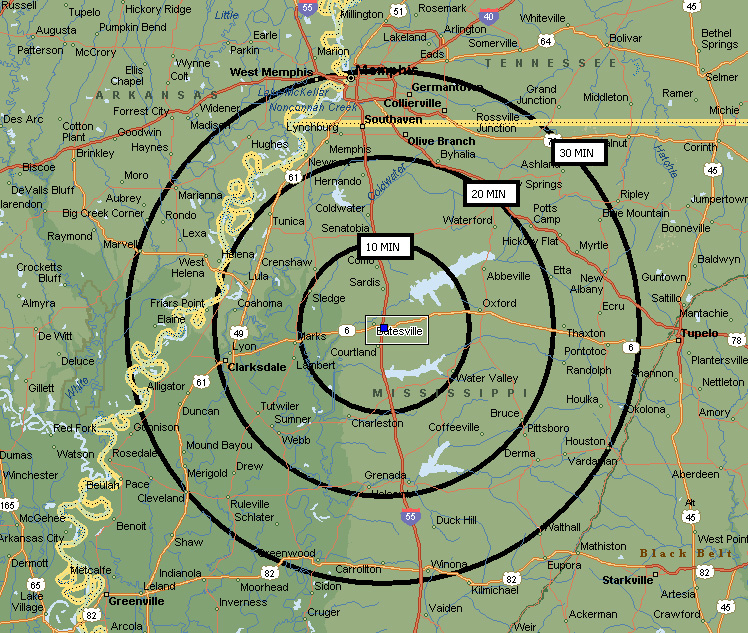 >Air Evac Lifeteam 61 Areas Served