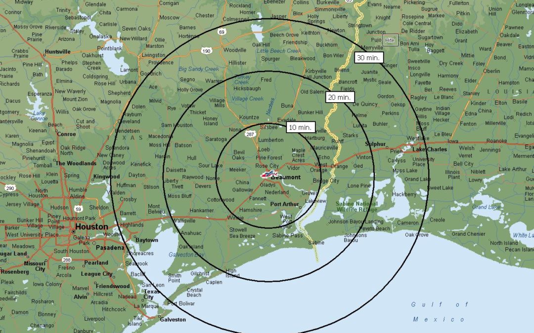 >SE TX Air Rescue / Air Evac Lifeteam 126 Areas Served